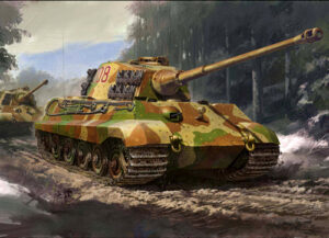 田宫 32536 1/48 德军 虎王重坦克 (亨舍尔制炮塔) - 图片 2