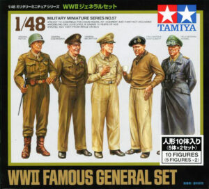 田宫 32557 1/48 二战 名将套装 - 图片 2