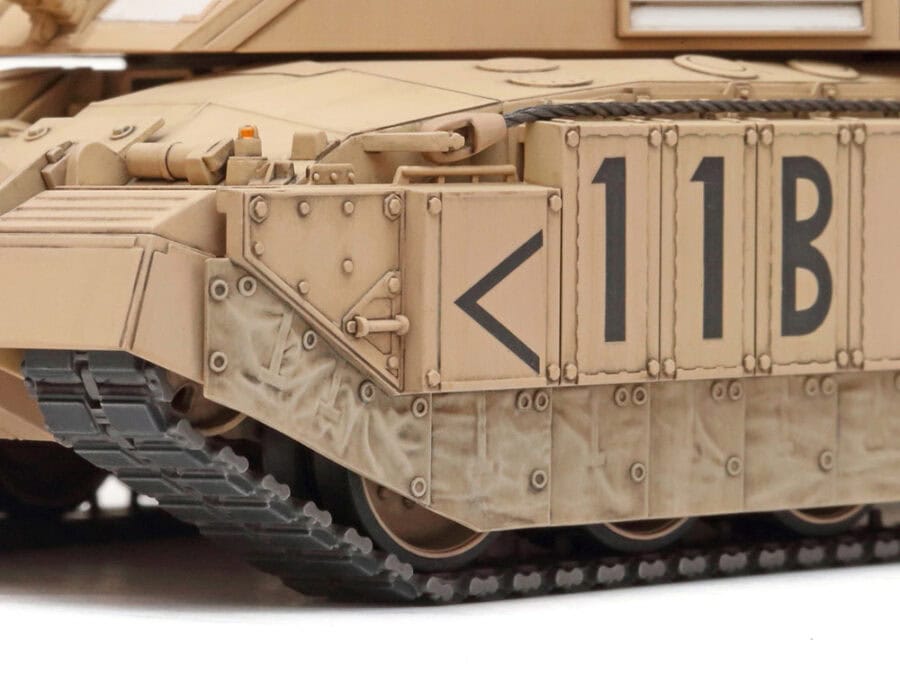 田宫 32601 1/48 英军 挑战者2主战坦克 伊拉克战争规格 - 图片 6