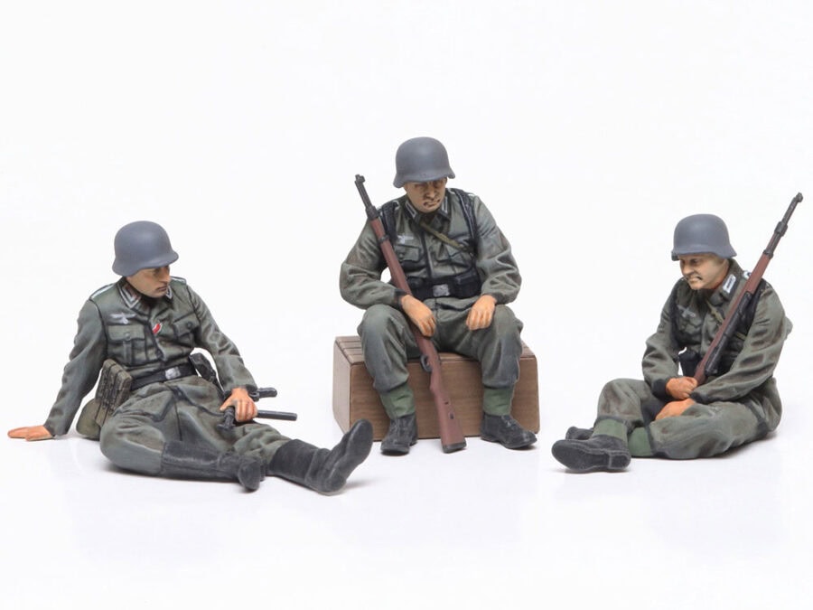 田宫 32602 1/48 WWⅡ 德军步兵套装 - 图片 3