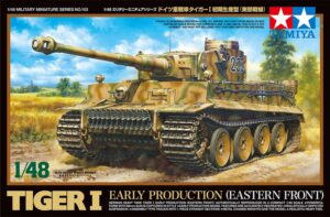田宫 32603 1/48 德军 虎I重坦克 初期生产型 (东部战线) - 图片 2