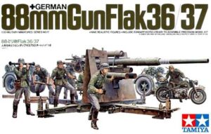 田宫 35017 1/35 德国 88毫米高射炮 Flak 36/37 - 图片 2