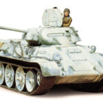 田宫 35049 1/35 苏联 T34/76坦克 1942年生产型