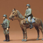 田宫 35053 1/35 德国 将校 骑马套装