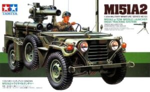 田宫 35125 1/35 美国 M151A2 带陶式导弹发射器 - 图片 2