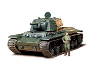 田宫 35142 1/35 苏联 KV-1B重坦克 1940年生产型 带附加式装甲