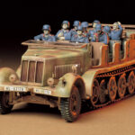田宫 35148 1/35 德国 8吨半履带卡车 Sd.Kfz.7