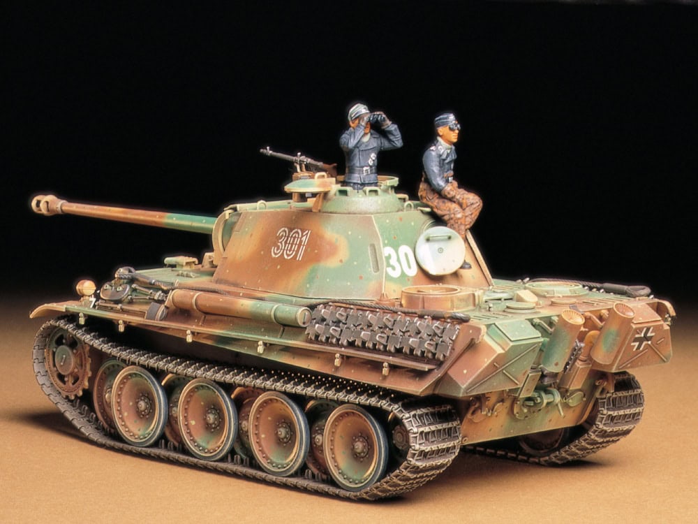 35176_1 田宫 35176 1/35 德军 豹G坦克 后期型 - 图片 1