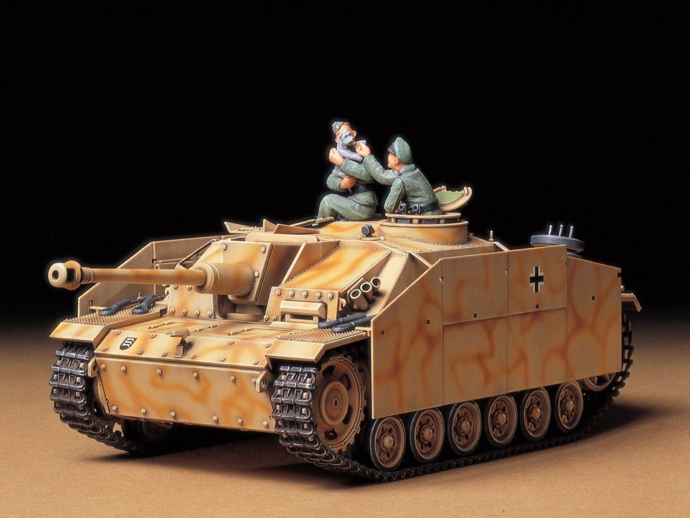 35197_1 田宫 35197 1/35 德国 Ⅲ号突击炮G型 (初期型) - 图片 1