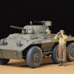 田宫 35228 1/35 美国 M8轻型卡车 灰狗