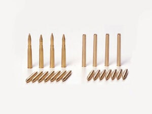 田宫 35258 1/35 黄鼠狼III坦克歼击车M型 黄铜7.5厘米炮弹套装
