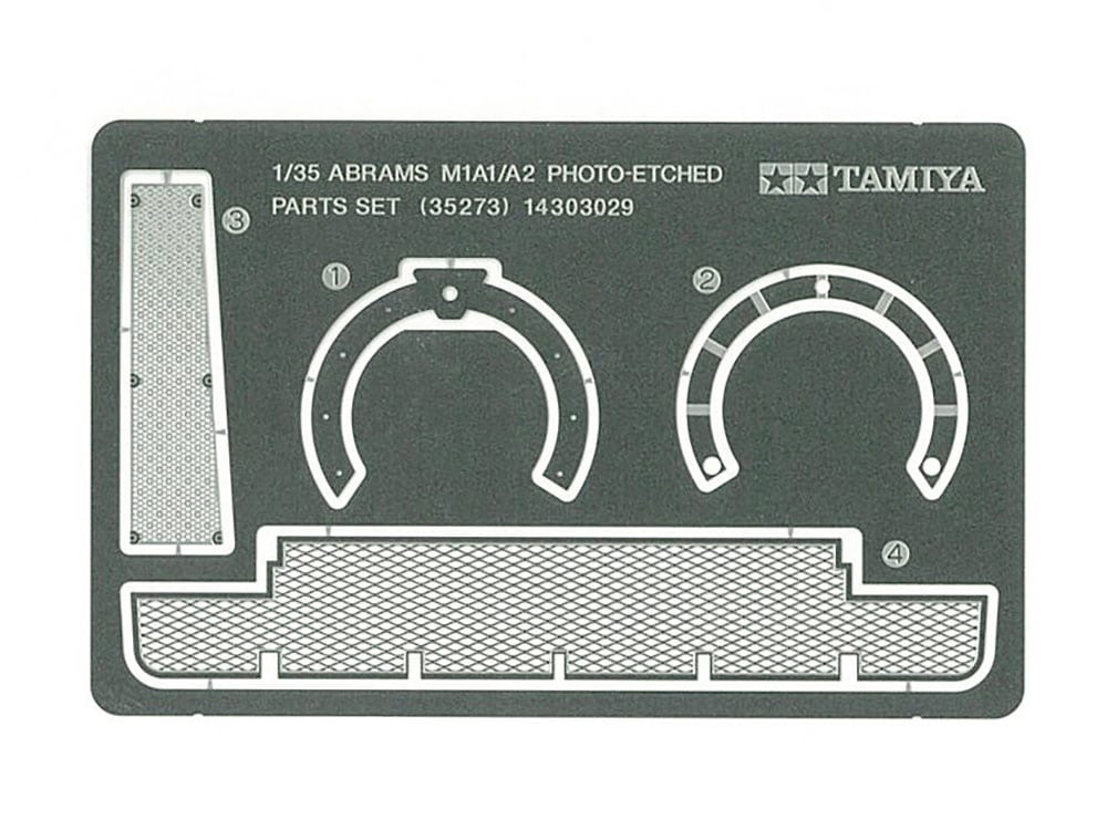 35273_1 田宫 35273 1/35 M1A1/A2 艾布拉姆斯坦克用 金属蚀刻件 - 图片 1