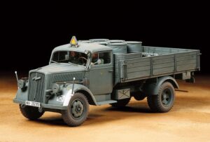 田宫 35291 1/35 德军 3吨 4x2货运卡车 - 图片 2