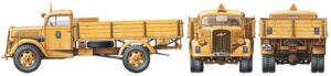 田宫 35291 1/35 德军 3吨 4x2货运卡车 - 图片 5