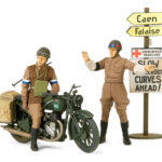 田宫 35316 1/35 英国 军用摩托车 BSA M20 带军警套装