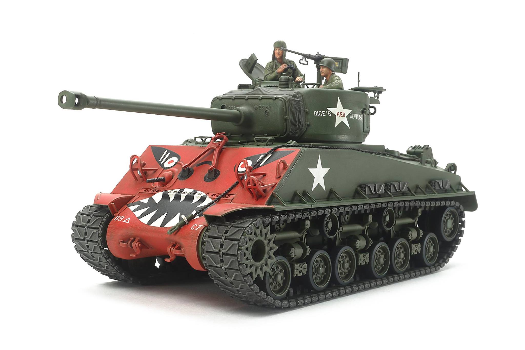 353599 田宫 35359 1/35 美国 M4A3E8谢尔曼中坦克“易八”(朝鲜战争) - 图片 1