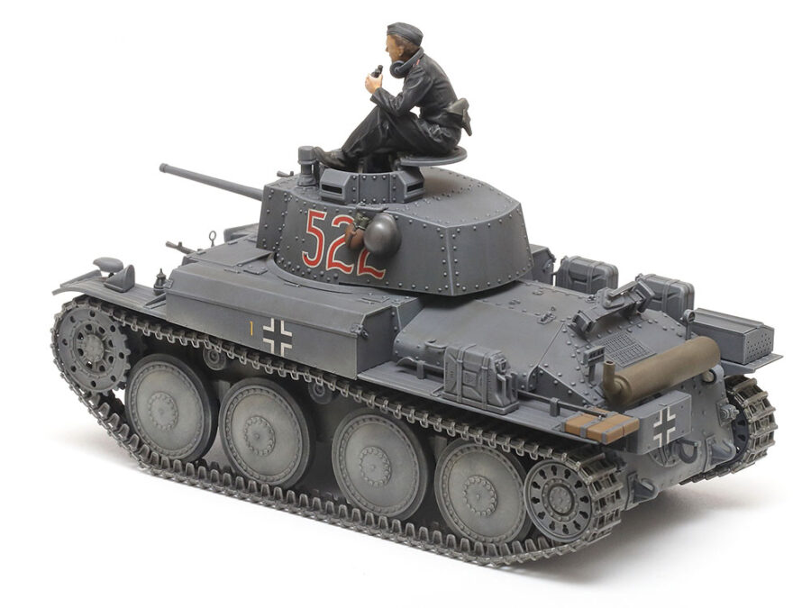 田宫 35369 1/35 德国 38(t)轻坦克 E/F型 - 图片 2