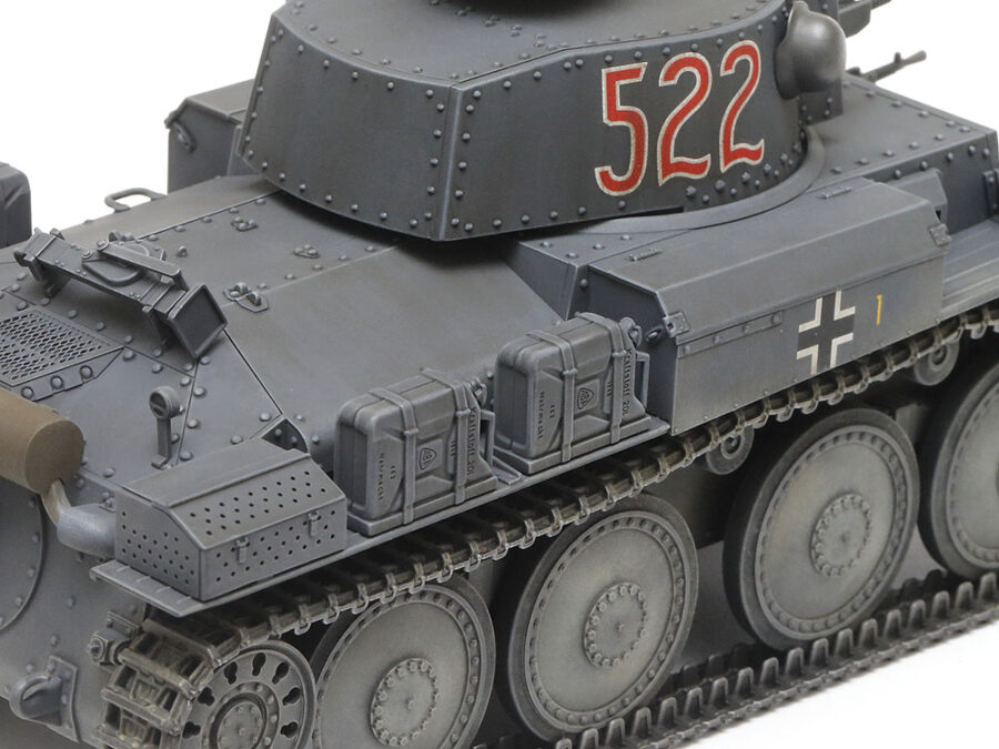 田宫 35369 1/35 德国 38(t)轻坦克 E/F型 - 图片 6