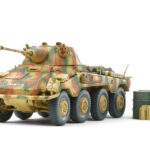 田宫 37010 1/48 德国重型装甲车 Sd.Kfz。 234/2 “美洲狮”