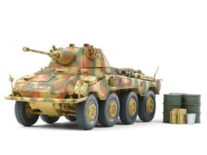田宫 37010 1/48 德国重型装甲车 Sd.Kfz。 234/2 “美洲狮”
