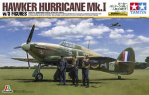 田宫 37011 1/48 霍克 飓风战斗机Mk.I (附3个人偶) - 图片 5