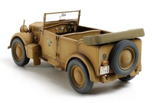 田宫 37014 1/35 德国/意大利 508CM“殖民主义”将校车 - 图片 2