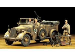 田宫 37015 1/35 德国 霍希Kfz.15中型军用车 '北非战役'