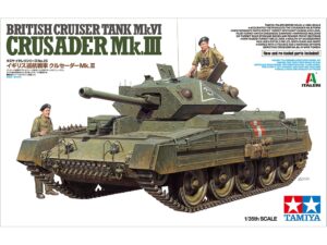 田宫 37025 1/35 英国 巡洋舰坦克Mk.VI 十字军Mk.III - 图片 6