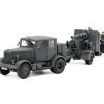田宫 37027 1/48 德国重型拖拉机 SS-100 & amp; 88mm 高射炮 Flak37 套装