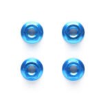 田宫 42143 4mm 铝制锯齿轮螺母(4pcs./Blue)