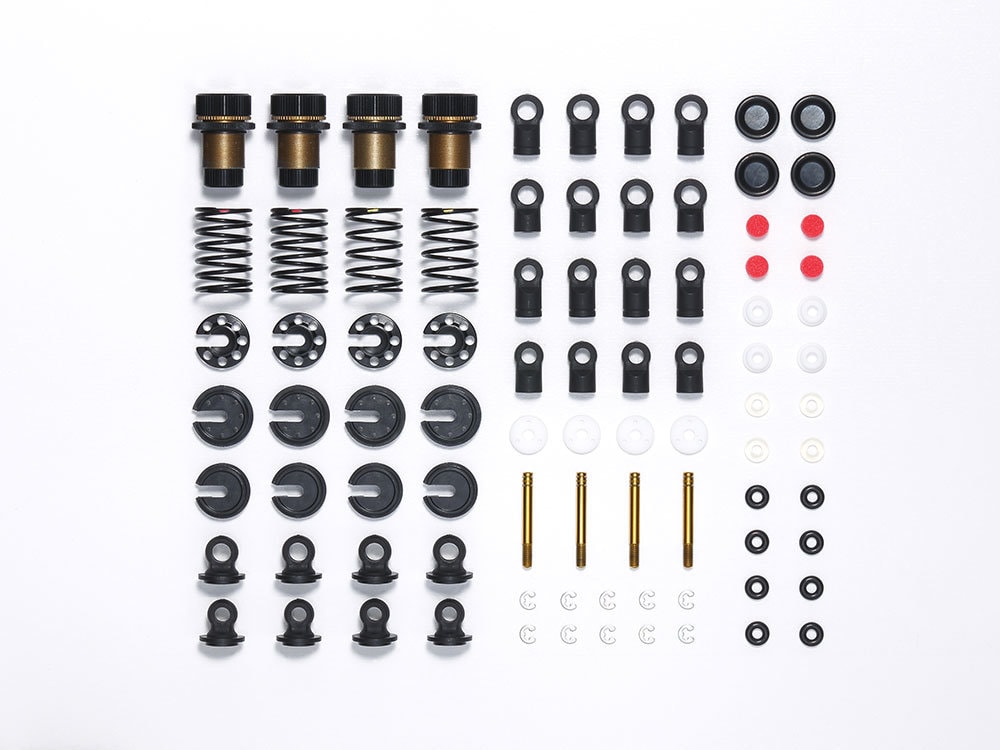 42355 田宫 42355 M底盘 超短大径阻尼器+ (SSBB+) (4件) - 图片 1