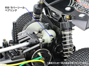 Tamiya 42380 950 密封式滚珠轴承 (2件) - 图片 2