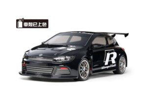 田宫 47452 1/10 RC遥控车 大众 尚酷 GT (黑色上色车身) (TT-01 Type-E底盘) - 图片 3