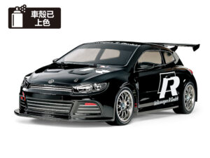 田宫 47452 1/10 RC遥控车 大众 尚酷 GT (黑色上色车身) (TT-01 Type-E底盘)