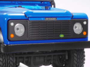 田宫 47478 1/10 RC遥控车 4WD 1990 路虎 卫士90 (已上色浅蓝车壳) (CC-02底盘) - 图片 3