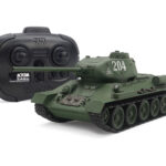 田宫 48216 1/35 RC遥控坦克 苏联 T-34-85中坦克 (连遥控器)