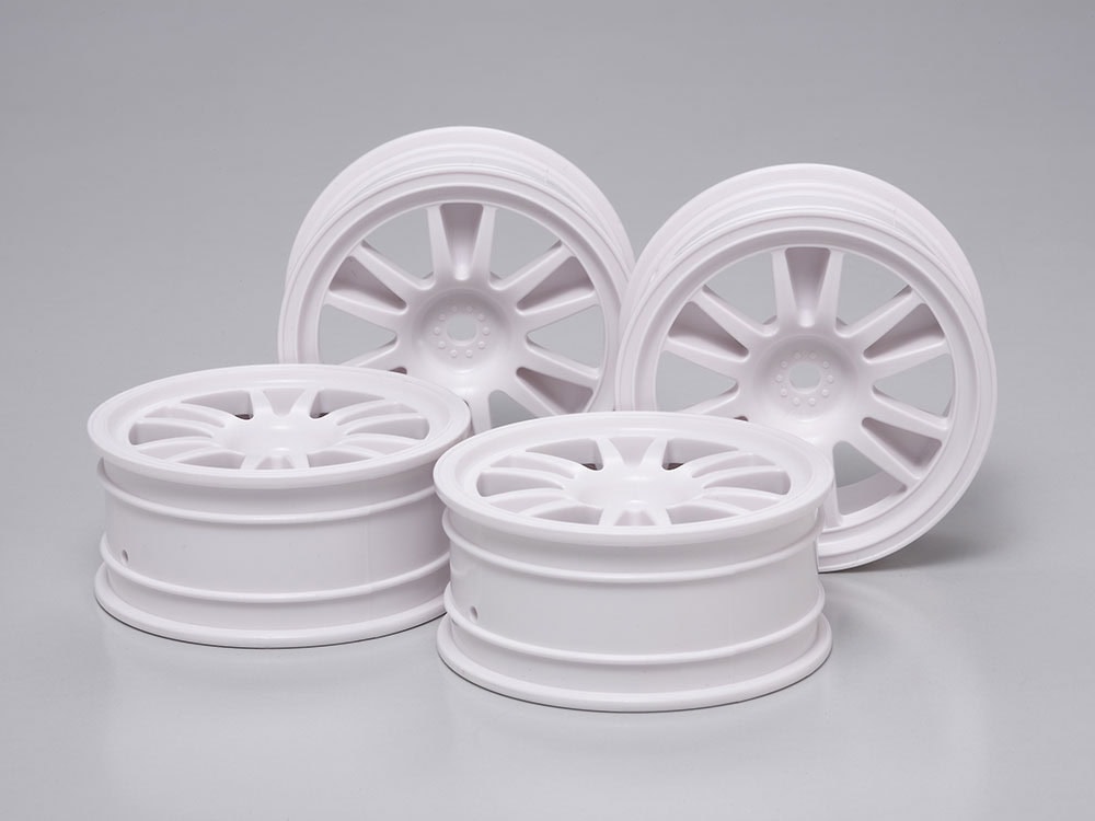 51299_1 田宫 51299 中窄 12辐轮圈 4件 (24mm/偏距+2) - 图片 1