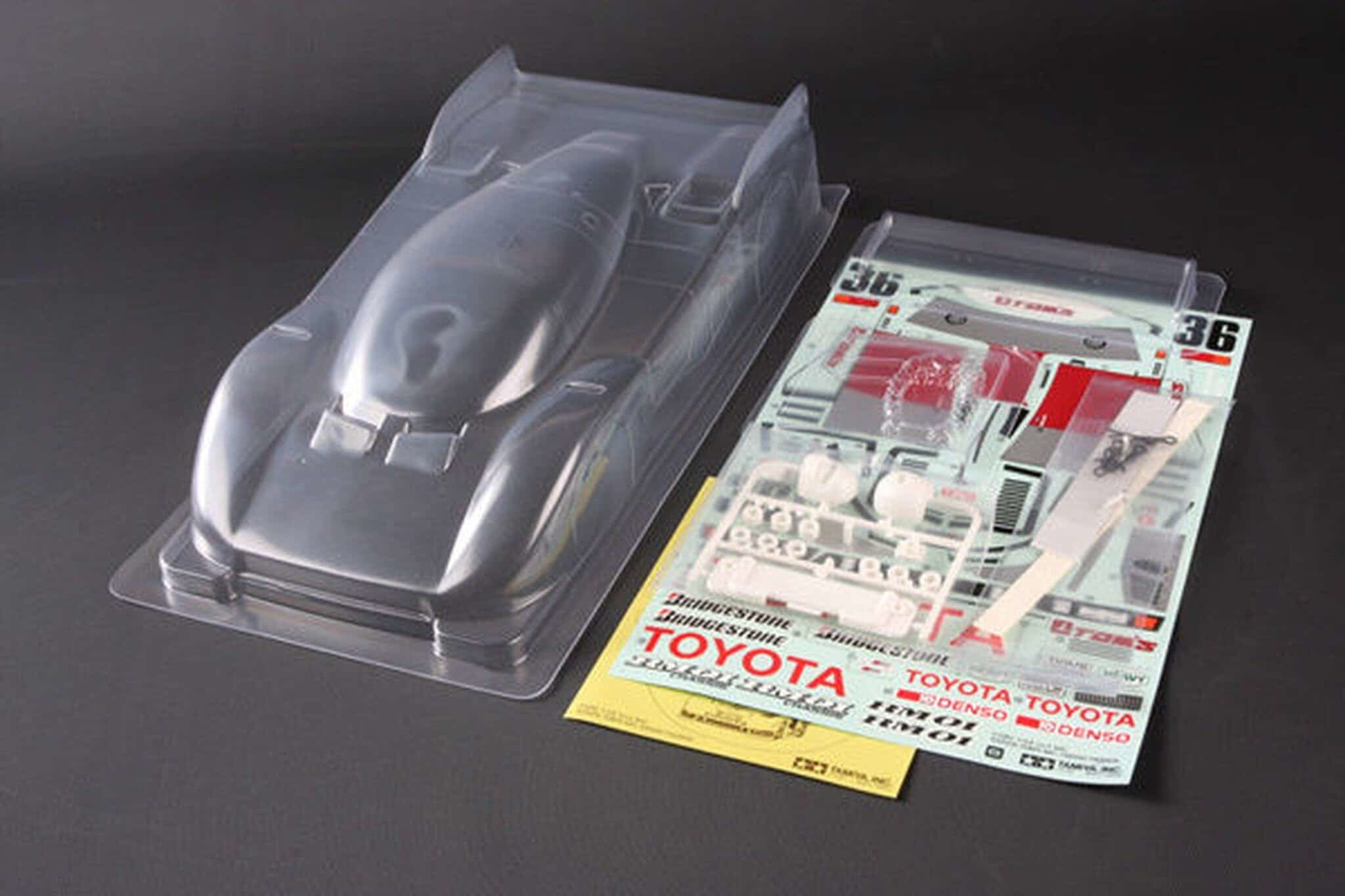 51486 田宫 51486 1/12 RC 丰田 TOM'S 84C 车壳套装 - 图片 1