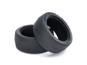 田宫 53224 1/10 Touring Car M2 Slick Tires (1 Pair)