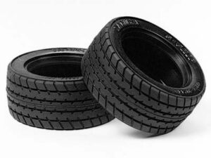 田宫 53254 M-Chassis 60D Super Grip 子午线轮胎（1 对） - 图片 2