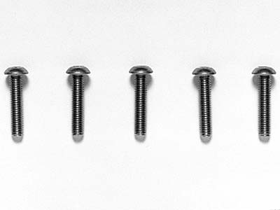 53532_1 田宫 53532 RC 3x14mm 钛内六角螺丝(5 个) - 图片 1