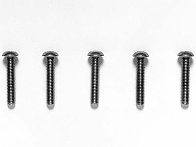 53533_1 田宫 53533 RC 3x16mm 钛内六角螺丝(5 个) - 图片 1