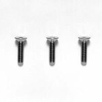 田宫 53536 RC 3x12mm 钛沉头内六角螺丝（5 件）