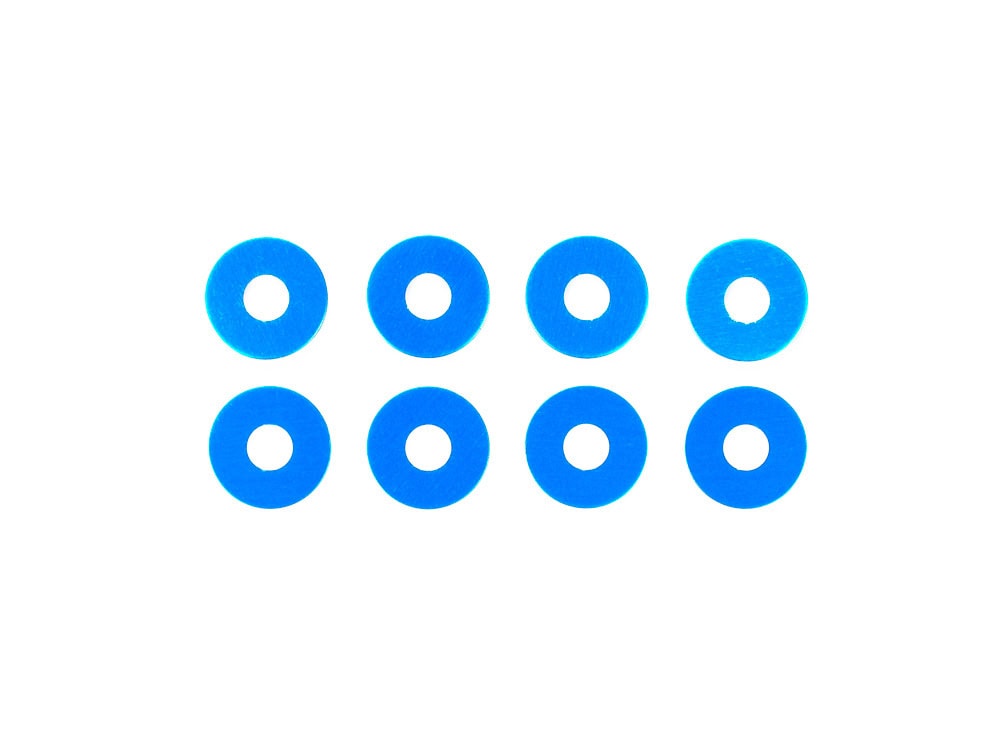 53646-1 田宫 53646 WHEEL SPACER (BLUE) - 图片 1