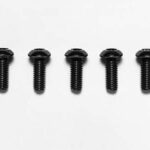 田宫 53766 RC 3x8mm 内六角螺丝 - 圆头蓝色 5pcs