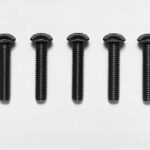 田宫 53769 RC 3x14mm 六角圆头内六角螺丝 (蓝色/5pcs)