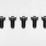 田宫 53772 3X8mm 沉头六角头螺丝/蓝色5PCS