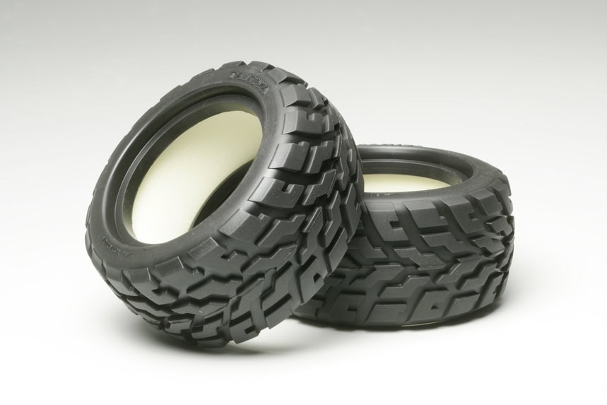 53854 Tamiya 53854 NDF-01 V-Tread Block Tires - 图片 1