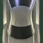 田宫 54775 RC 车壳套装 Raikiri GT - 亮枪金属/预涂漆