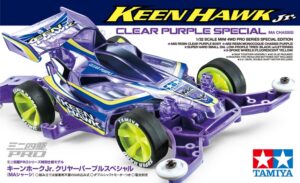 田宫 95399 1/32 迷你四驱车 锐鹰Jr. Keen Hawk Jr. 透明紫特别版 (MA 底盘) - 图片 3